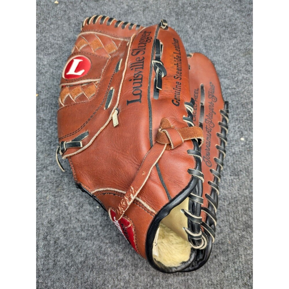 Louisville Slugger TPS GTPS-12 13” Baseball Softball Glove RHT Brown Steerhide